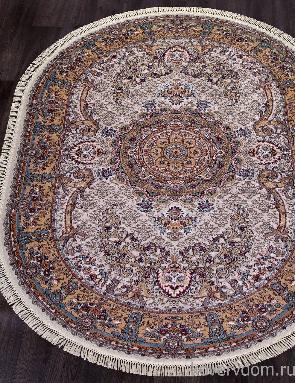 Ковер SHAHREZA D728 CREAM Овал
