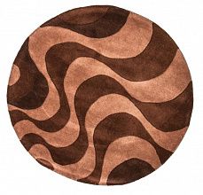 Ковер коричневый из шерсти AMUR brown