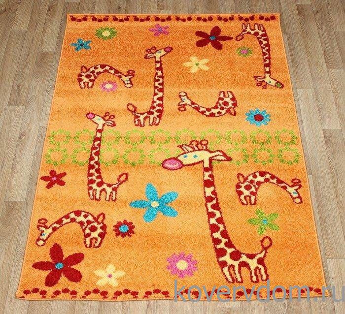 Ковер детский FUNKY-A GIRAFFE a apricot