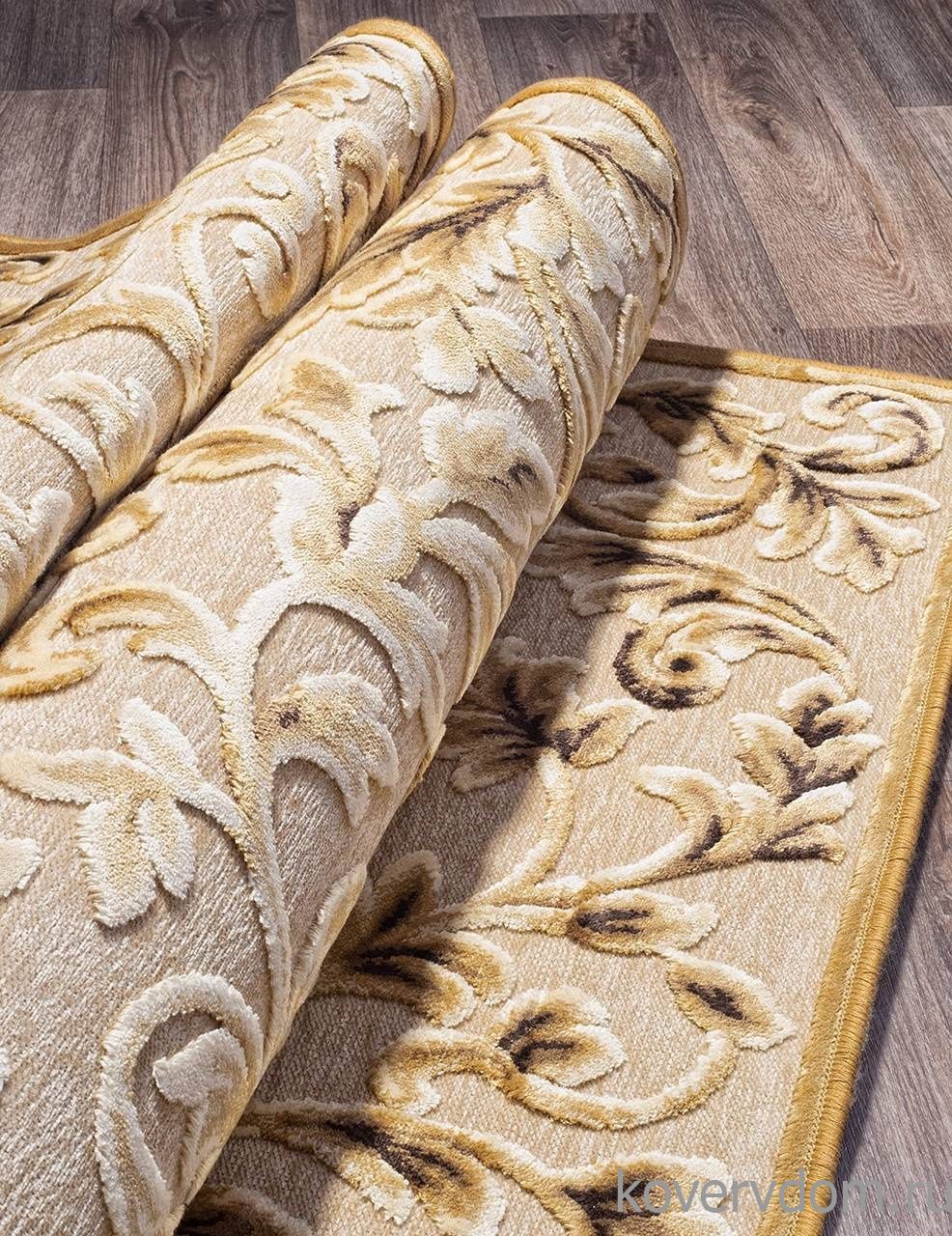 Ковер из вискозы ГЕНОВА 38496 626260 V Бежевый/ Коричневый Ковер из вискозы ГЕНОВА 38496 626260 V Бежевый/ Коричневый