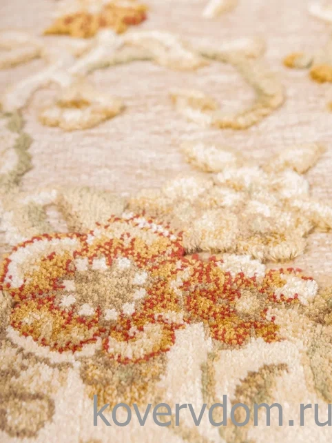 Рельефный ковер из вискозы GENOVA  38027 6262 60 ОВАЛ